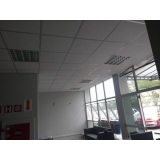 Instalação de Forro de Fibra Mineral
