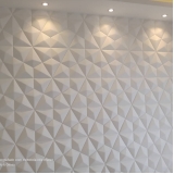 Instalação de Gesso 3d Trapézio