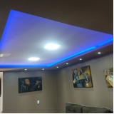 teto rebaixado de gesso com iluminação para sala valor Enseada teto rebaixado de gesso com iluminação para sala valor Enseada