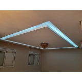 Teto Rebaixado com Gesso e Iluminação